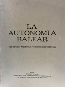 <strong>La autonomia balear</strong>